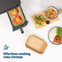 100 Disposable Air Fryer Liners - Rectangular